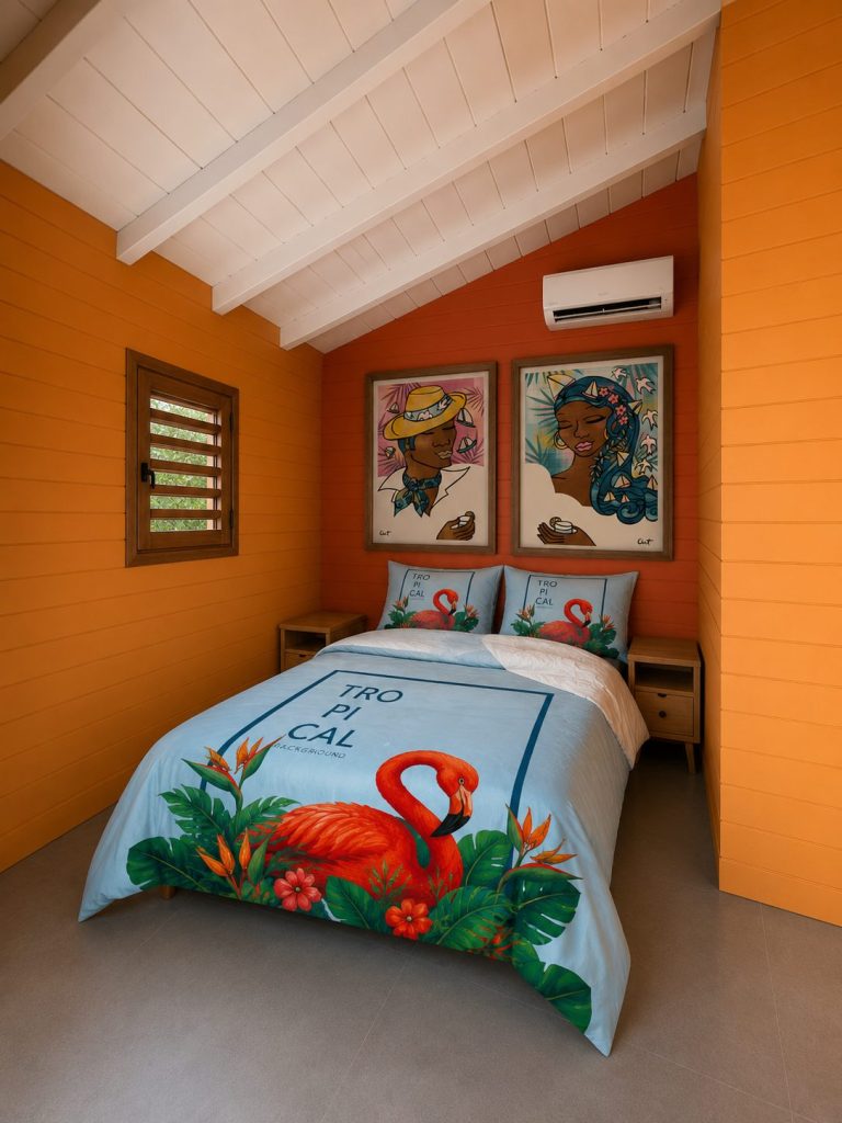 Gite La Soufrière - Chambre
